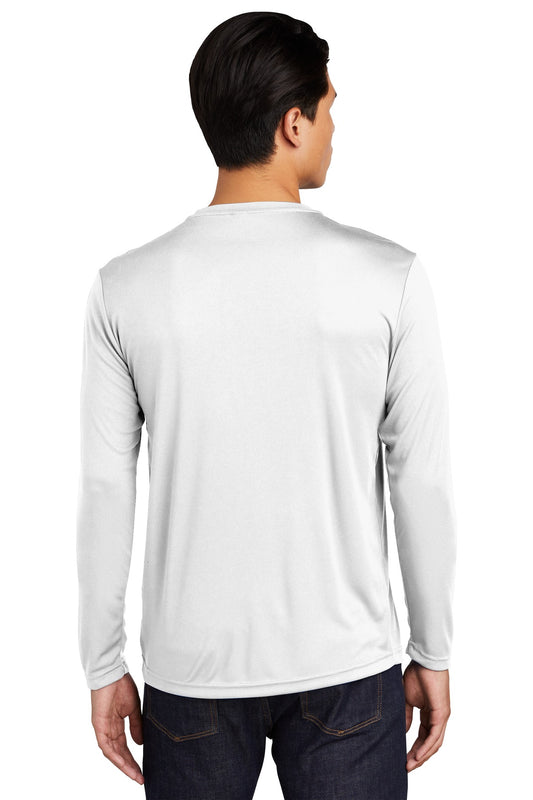 Sport-Tek Tall Long Sleeve PosiCharge Competitor Tee. TST350LS White Tall