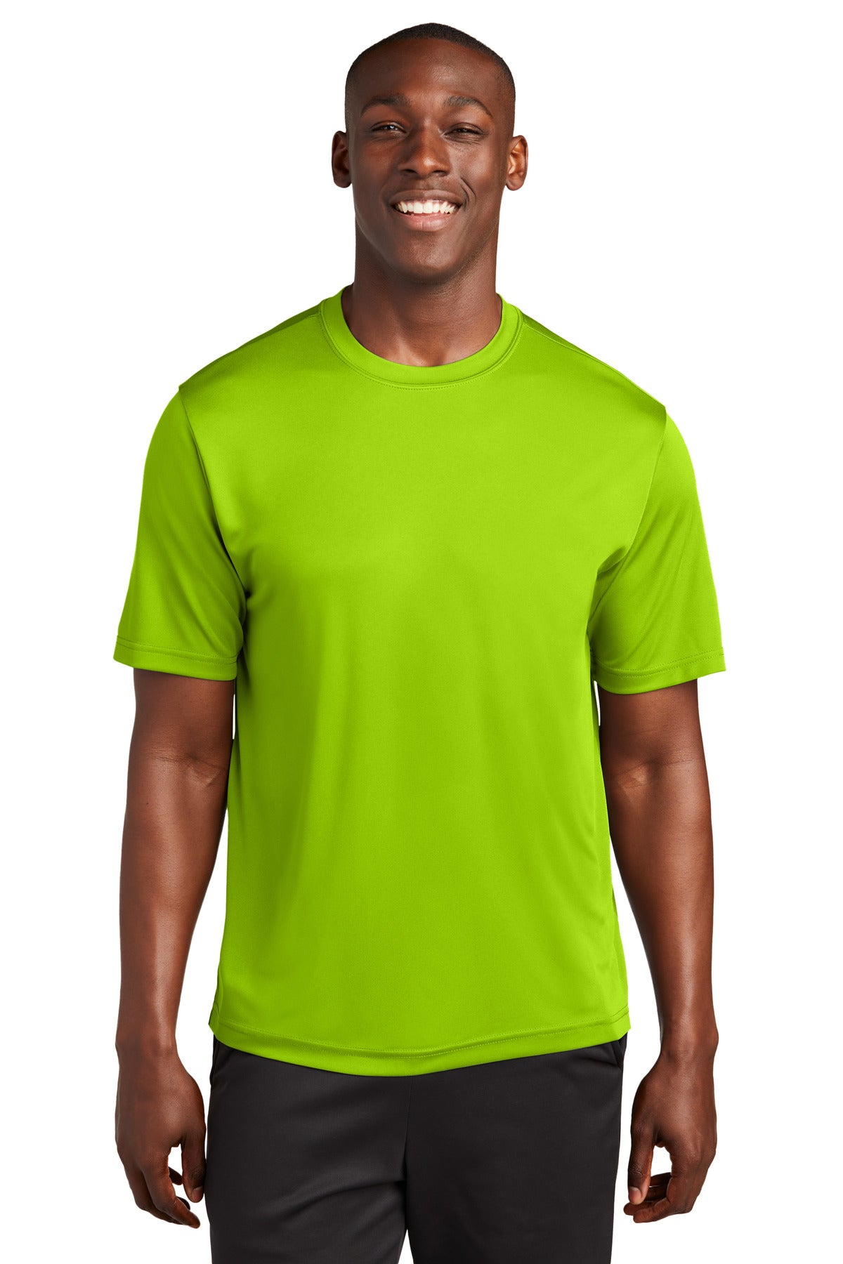 Sport-Tek Tall PosiCharge Competitor  Tee. TST350 Lime Shock Tall