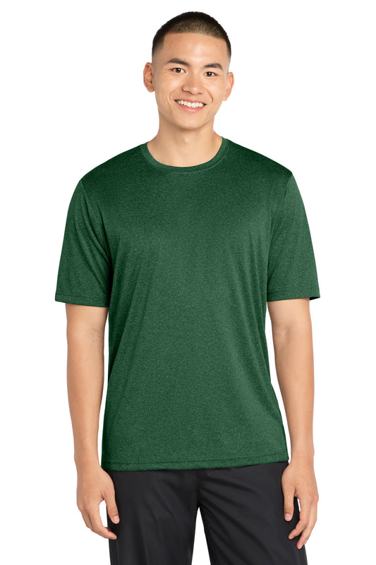 Sport-Tek Tall Heather Contender Tee TST360 Forest Green Heather