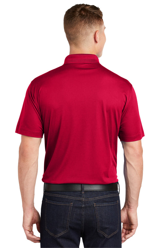 Sport-Tek Tall Micropique Sport-Wick Polo. TST650 Deep Red Tall