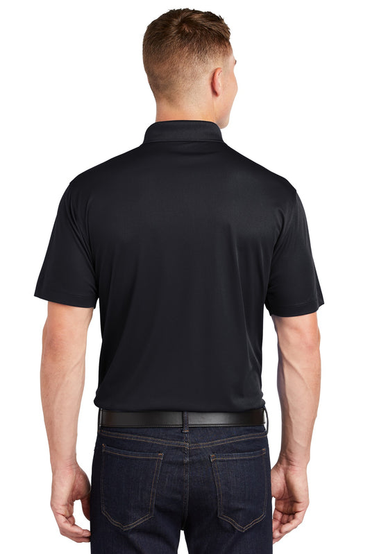Sport-Tek Tall Micropique Sport-Wick Polo. TST650 Black Tall