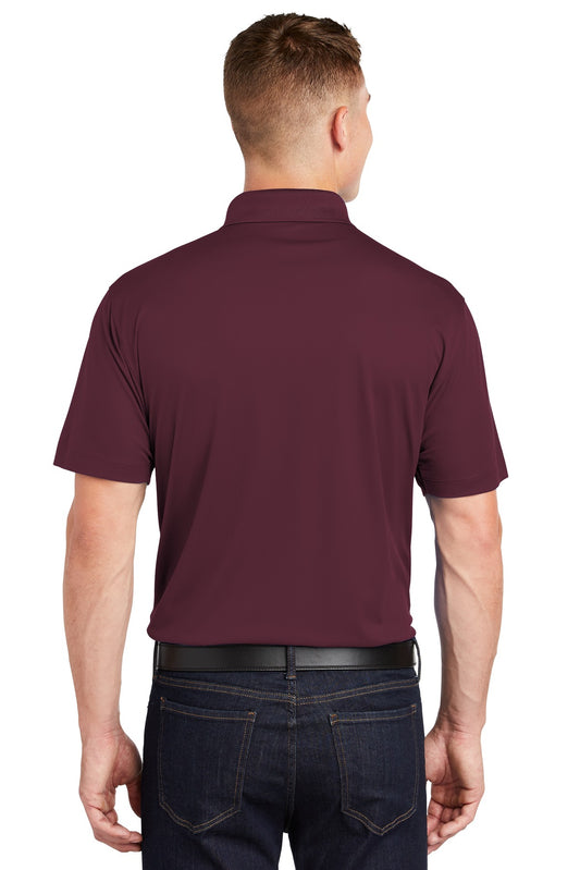 Sport-Tek Tall Micropique Sport-Wick Polo. TST650 Maroon Tall