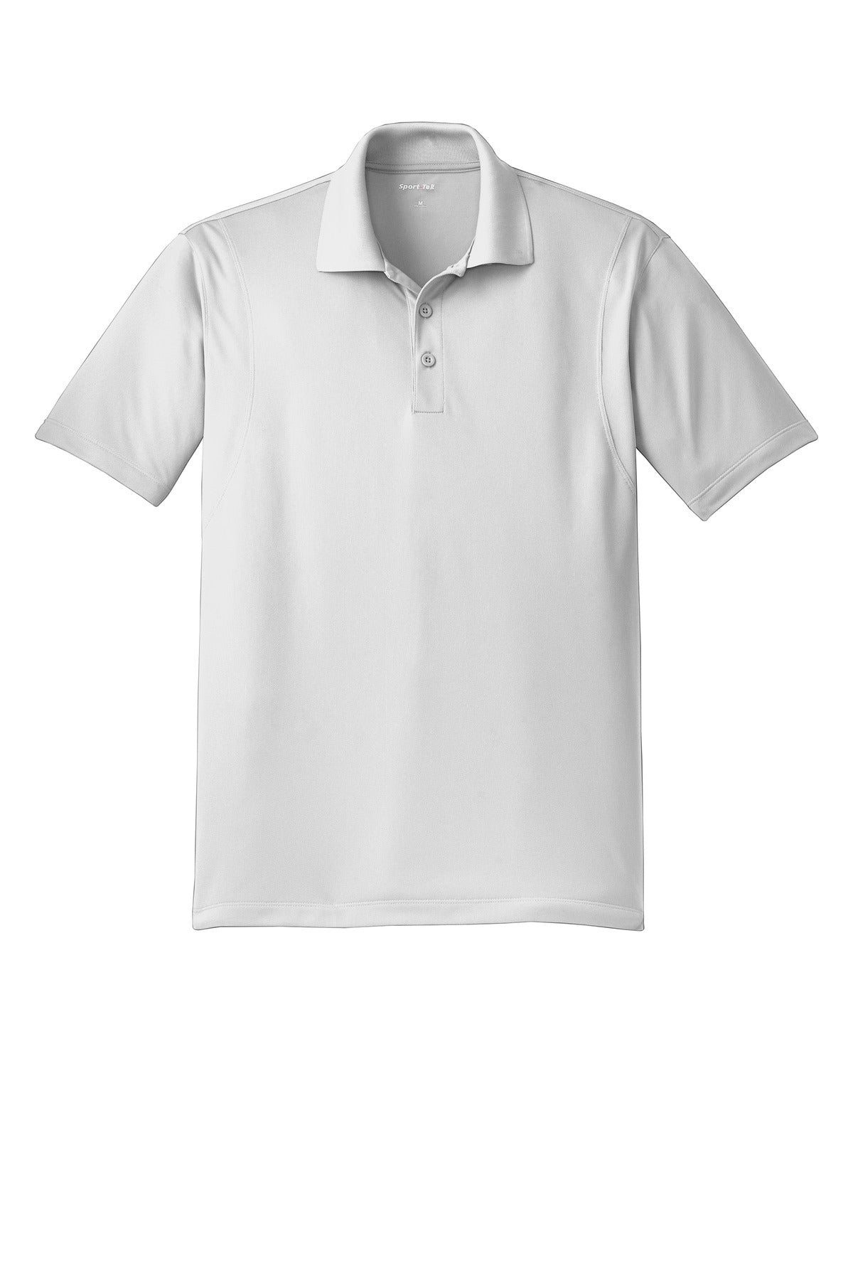 Sport-Tek Tall Micropique Sport-Wick Polo. TST650 White Tall