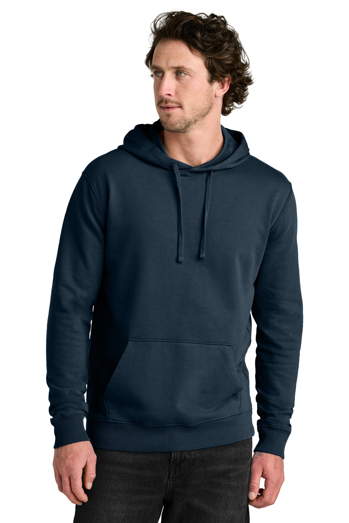 LIMITED EDITION tentree Organic Cotton Fleece Classic Hoodie TTCM3914 Dress Blue
