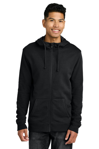 LIMITED EDITION tentree Organic Cotton Fleece Full-Zip Hoodie TTCM4367 Meteorite Black