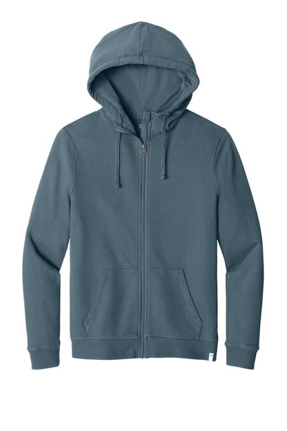 LIMITED EDITION tentree Organic Cotton Fleece Full-Zip Hoodie TTCM4367 Vintage Blue