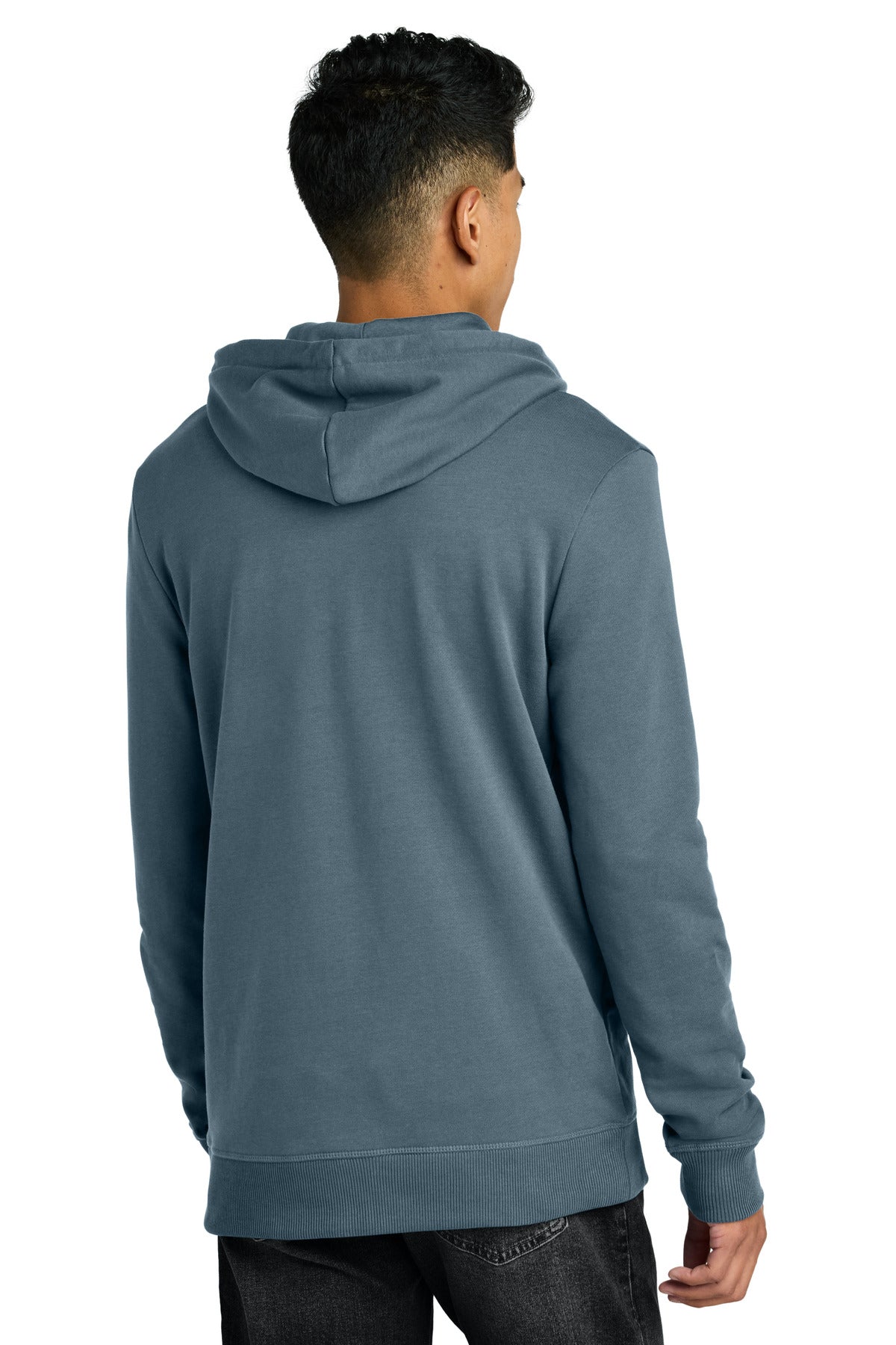 LIMITED EDITION tentree Organic Cotton Fleece Full-Zip Hoodie TTCM4367 Vintage Blue