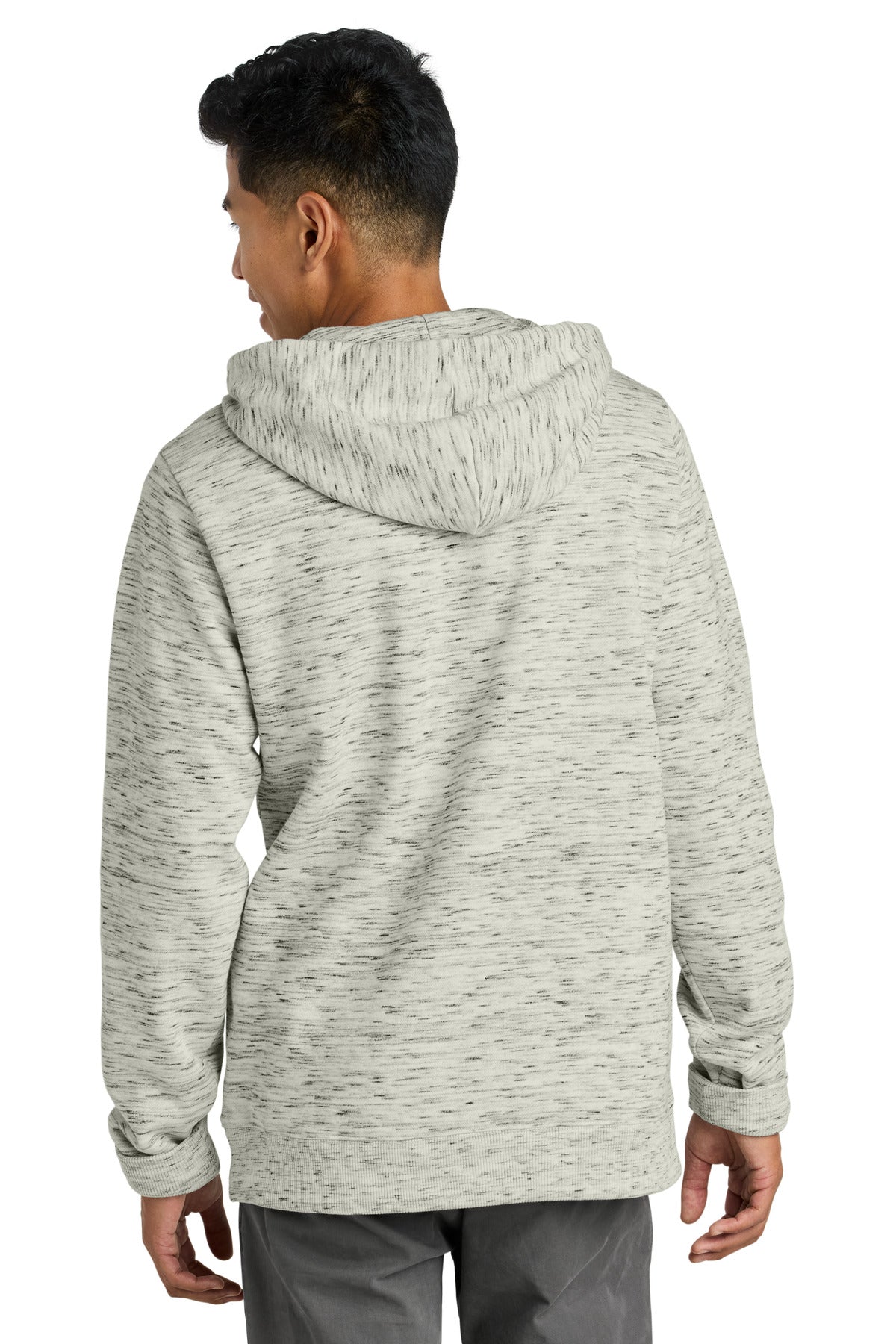 LIMITED EDITION tentree Space Dye Fleece Classic Hoodie TTCM4413 Hi Rise Grey Space Dye