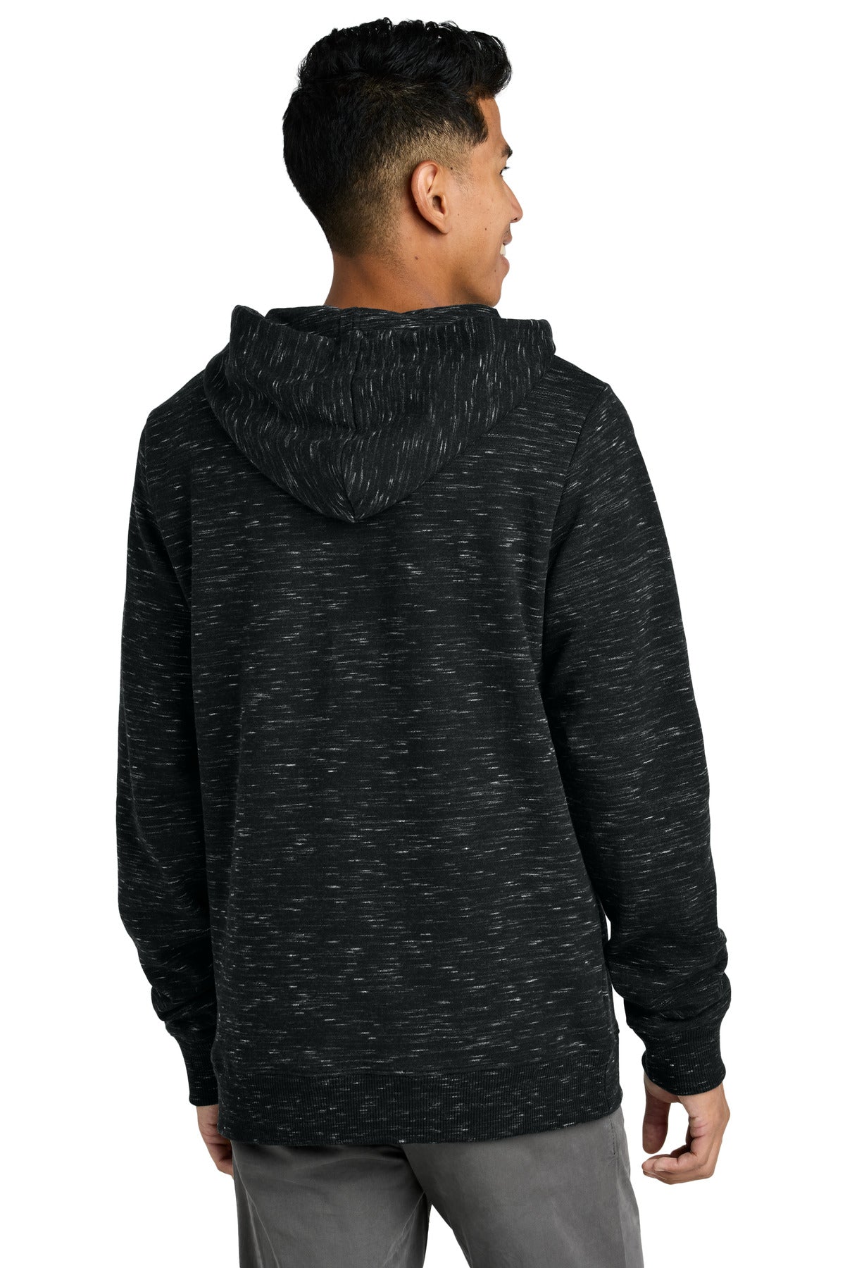 LIMITED EDITION tentree Space Dye Fleece Classic Hoodie TTCM4413 Meteorite Black Space Dye