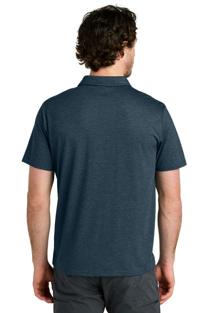 LIMITED EDITION tentree TreeBlend Polo TTCM5660 Moonlit Ocean Heather