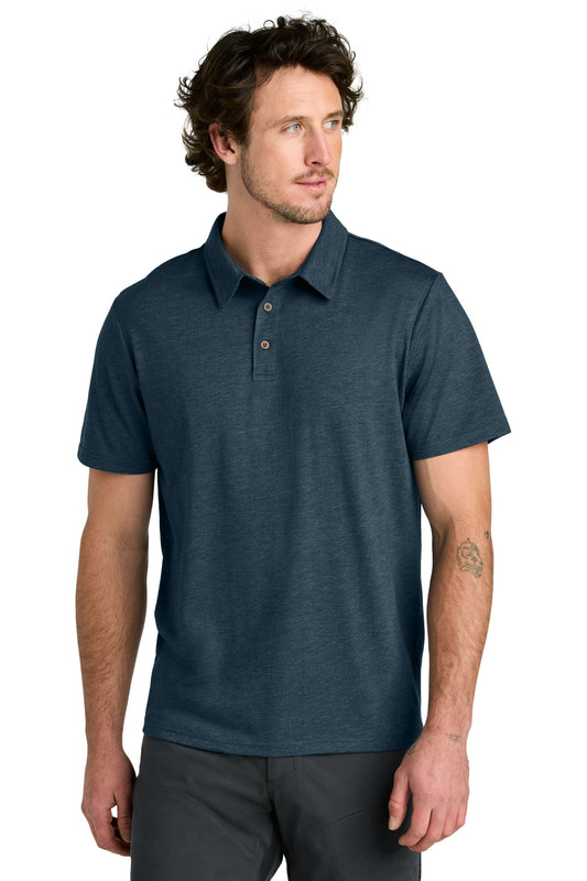 LIMITED EDITION tentree TreeBlend Polo TTCM5660 Moonlit Ocean Heather