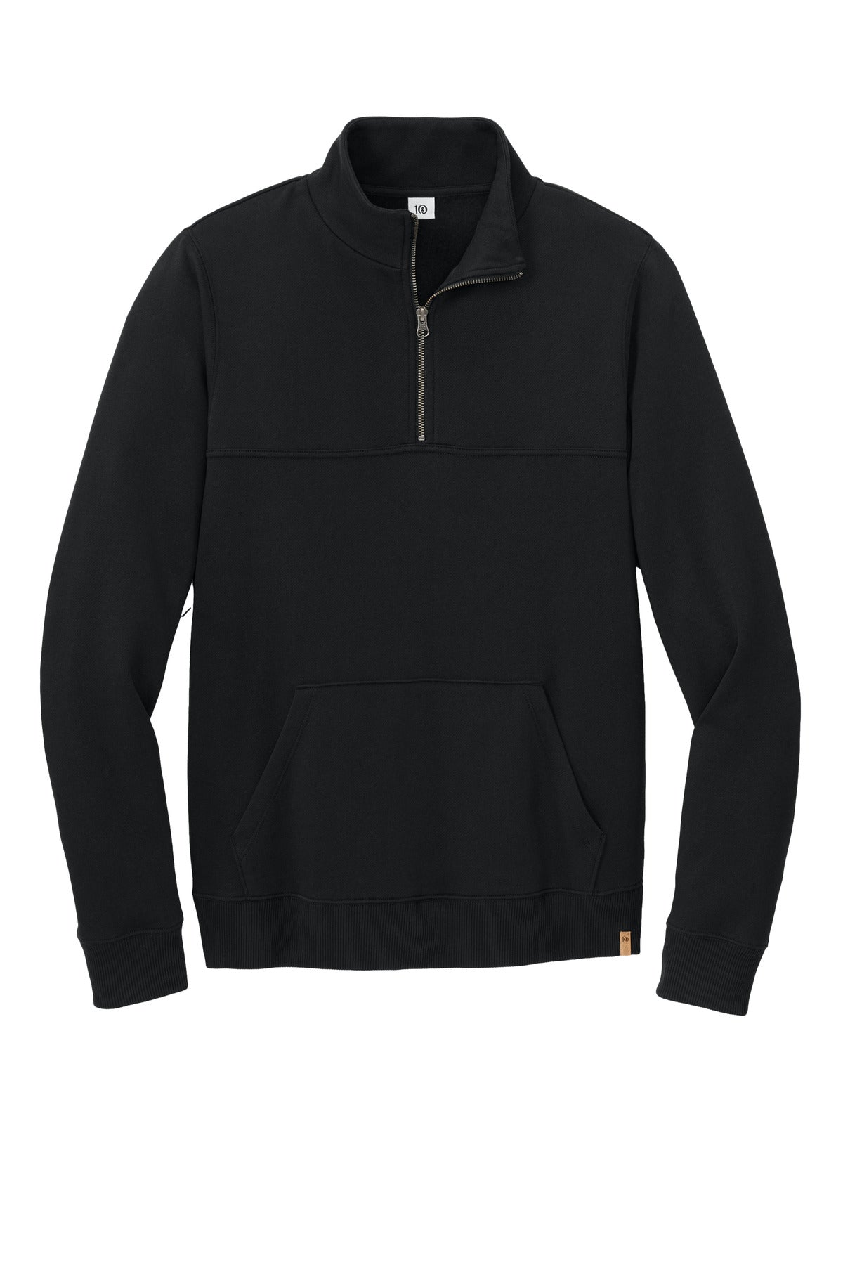 tentree Space Dye Fleece 1/4-Zip TTCM6107 Meteorite Black