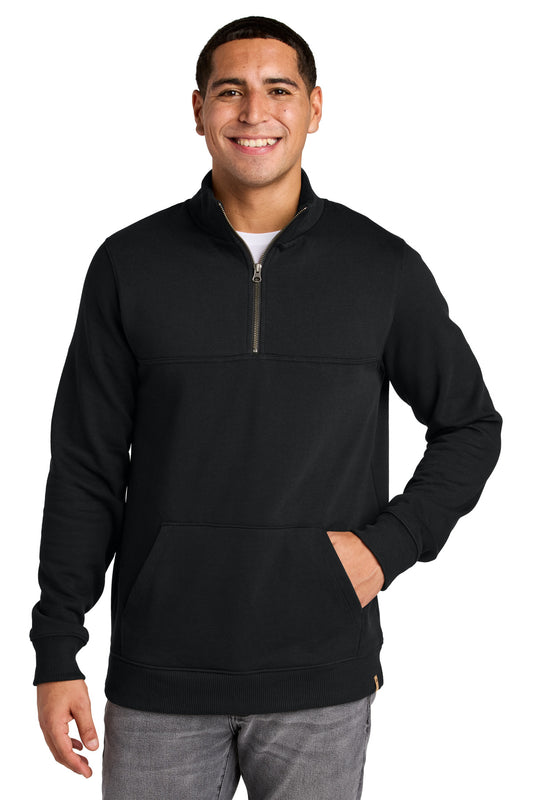 tentree Space Dye Fleece 1/4-Zip TTCM6107 Meteorite Black