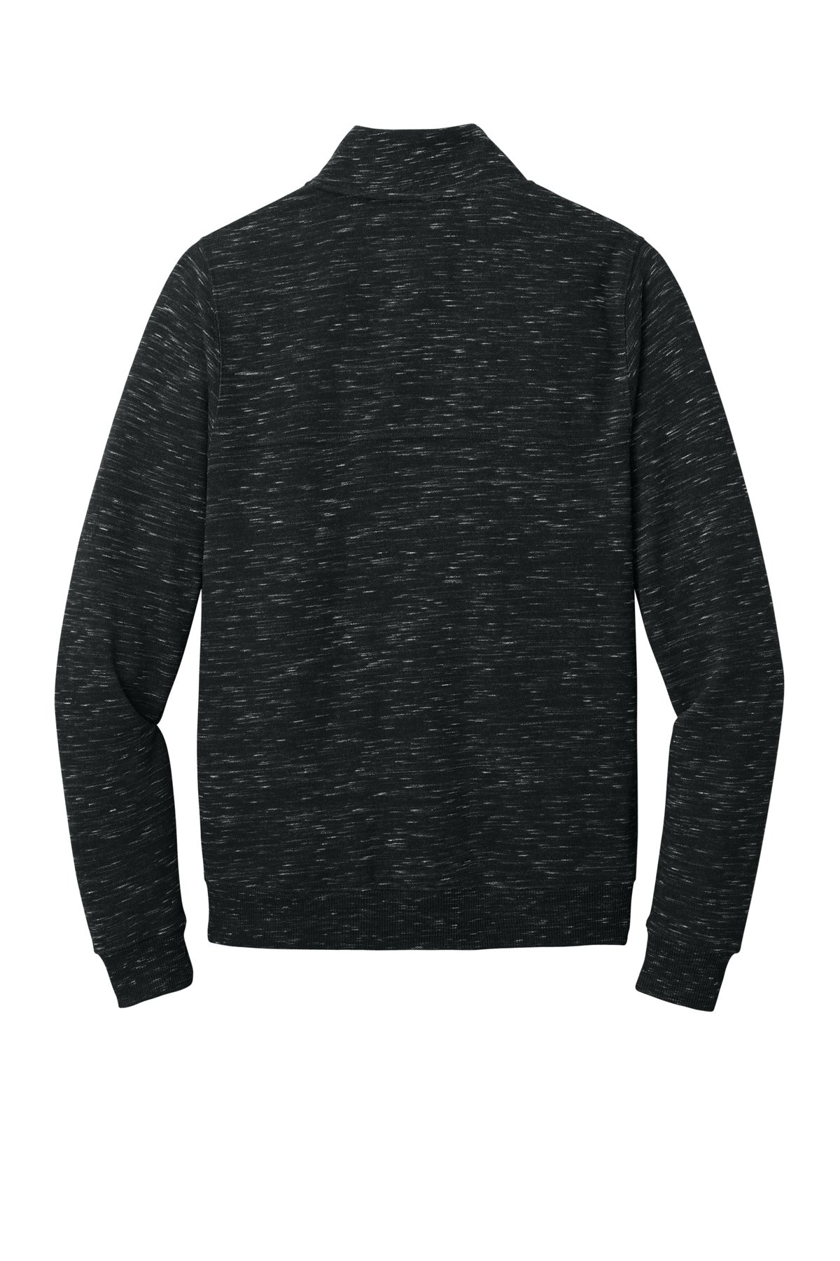 tentree Space Dye Fleece 1/4-Zip TTCM6107 Meteorite Black Space Dye
