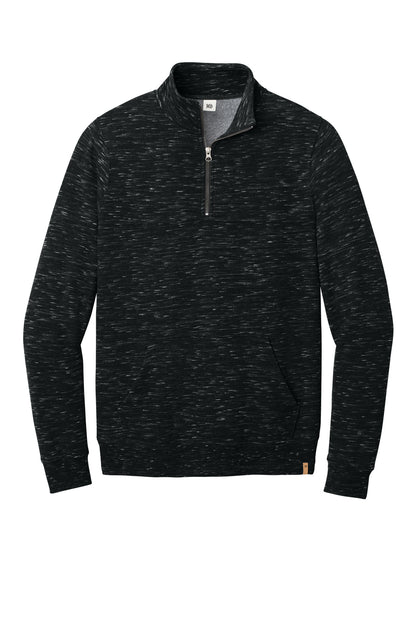 tentree Space Dye Fleece 1/4-Zip TTCM6107 Meteorite Black Space Dye