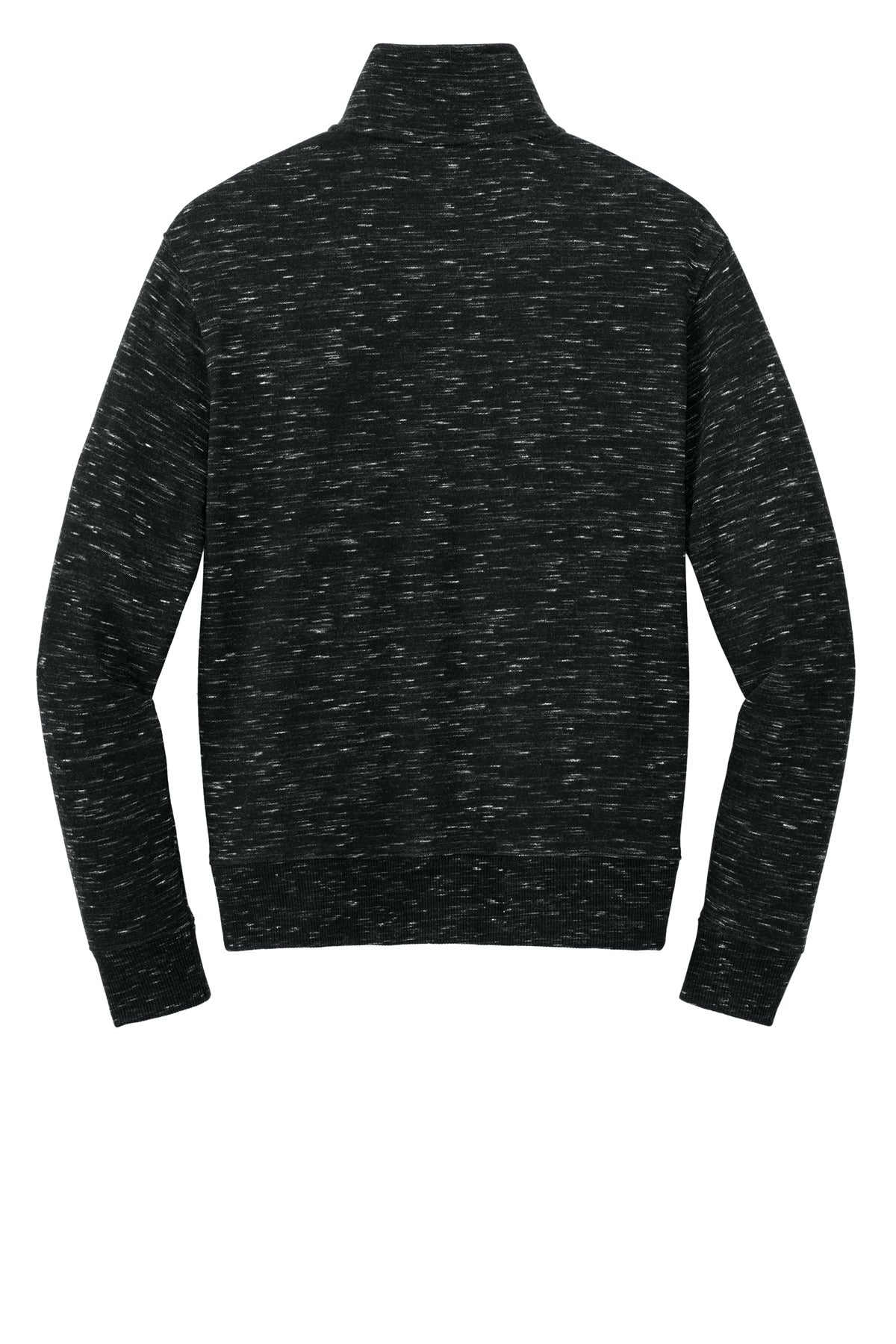 tentree Women's Space Dye Fleece 1/4-Zip TTCW6108 Meteorite Black Space Dye