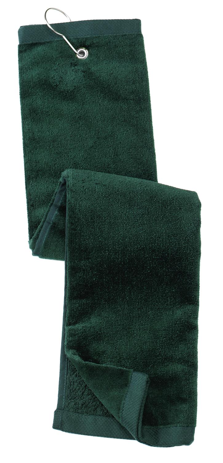 Port Authority Grommeted Tri-Fold Golf Towel TW50 Hunter