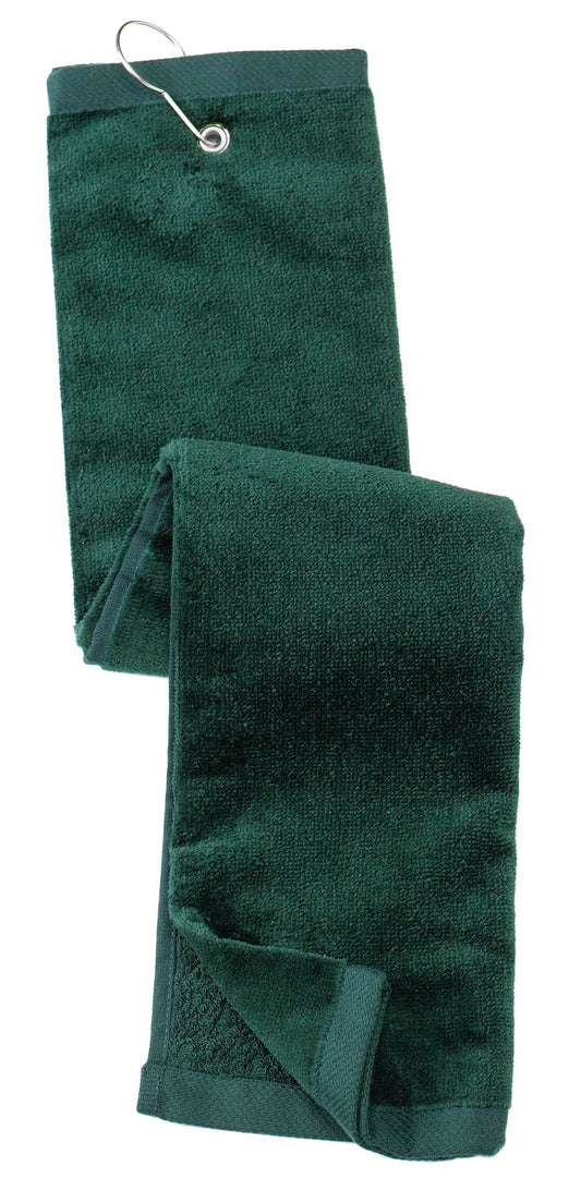 Port Authority Grommeted Tri-Fold Golf Towel TW50 Hunter