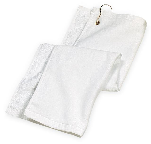 Port Authority Grommeted Golf Towel TW51 White