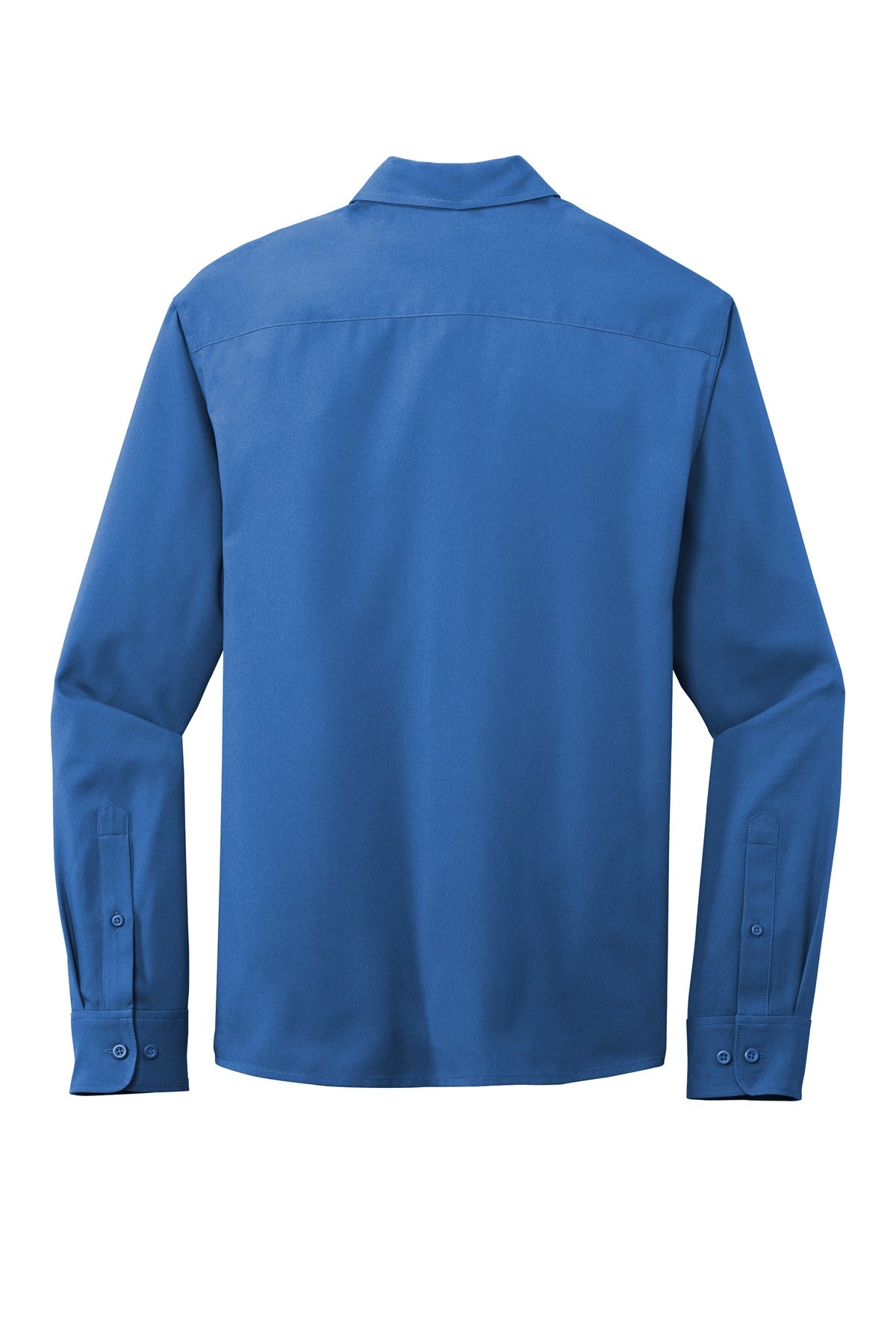 Port Authority  Long Sleeve Performance Staff Shirt W401 True Blue