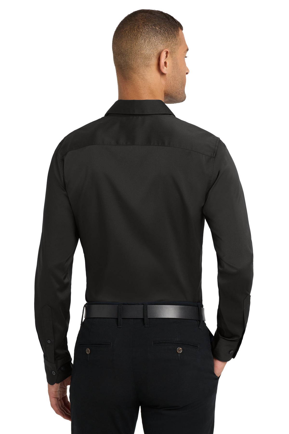 Port Authority City Stretch Shirt W680 Black