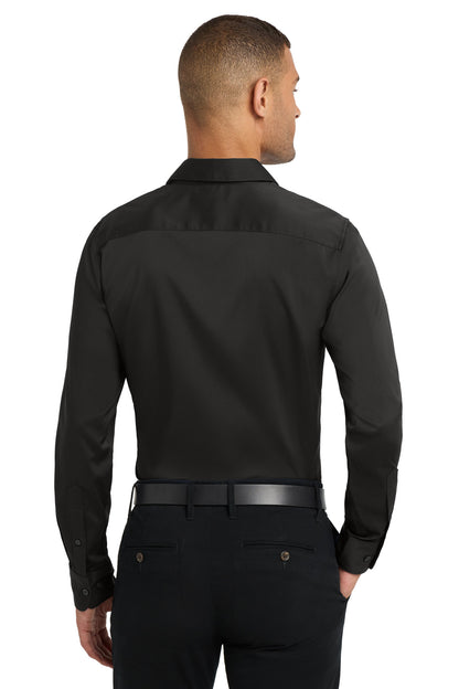Port Authority City Stretch Shirt W680 Black