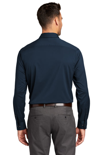 Port Authority  City Stretch Shirt W680 River Blue Navy