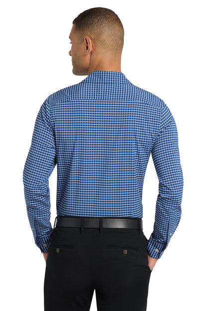 Port Authority City Stretch Shirt W680 True Blue/ White