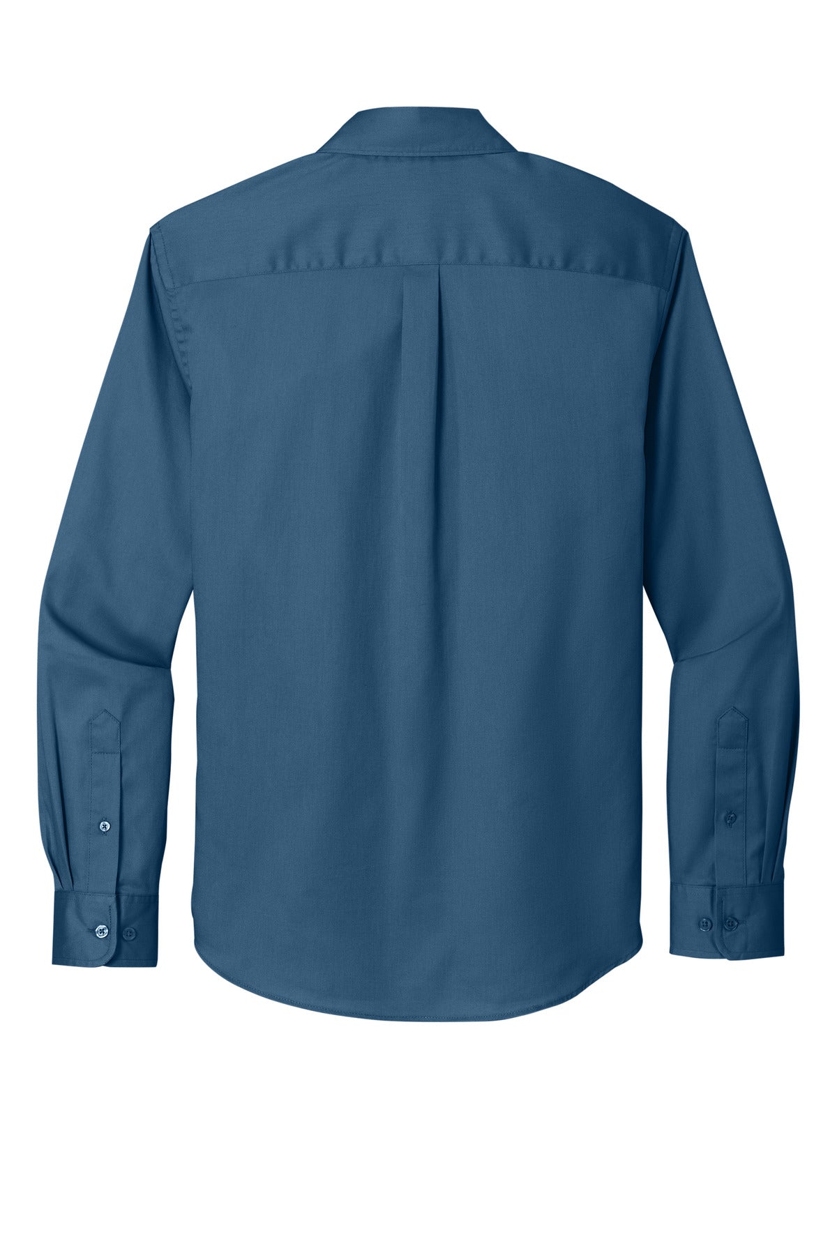 Port Authority Long Sleeve SuperPro React Twill Shirt. W808 Regatta Blue