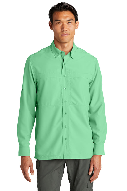 Port Authority Long Sleeve UV Daybreak Shirt W960 Bright Seafoam