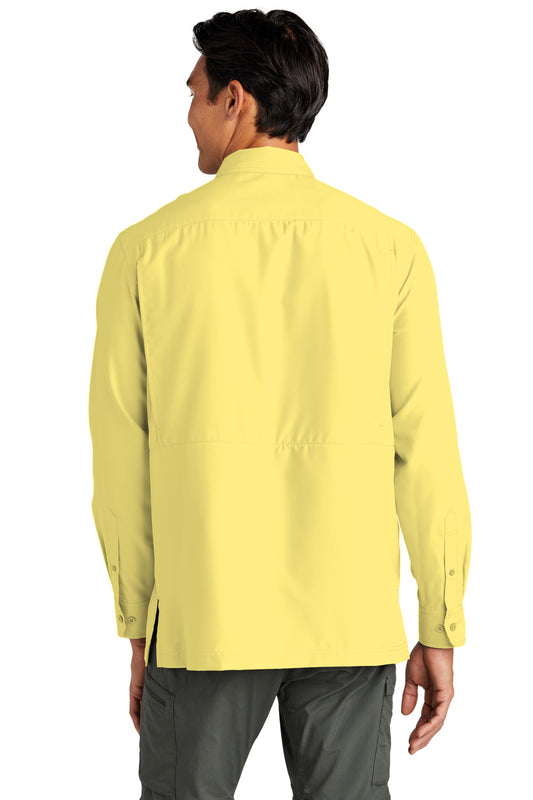 Port Authority Long Sleeve UV Daybreak Shirt W960 Yellow