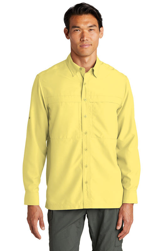 Port Authority Long Sleeve UV Daybreak Shirt W960 Yellow
