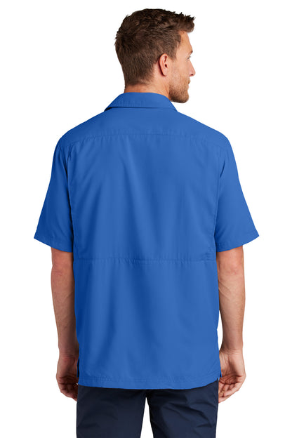 Port Authority Short Sleeve UV Daybreak Shirt W961 True Royal