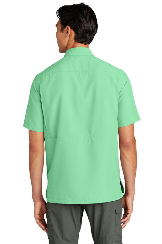 Port Authority Short Sleeve UV Daybreak Shirt W961 Bright Seafoam