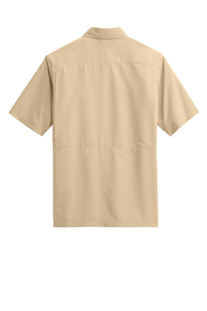 Port Authority Short Sleeve UV Daybreak Shirt W961 Oat