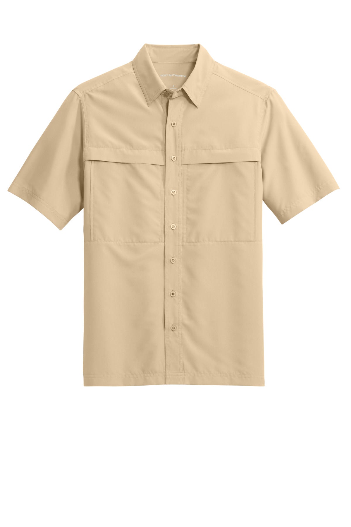 Port Authority Short Sleeve UV Daybreak Shirt W961 Oat
