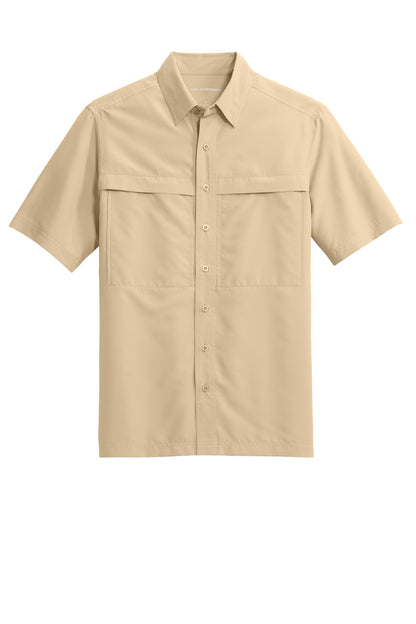 Port Authority Short Sleeve UV Daybreak Shirt W961 Oat