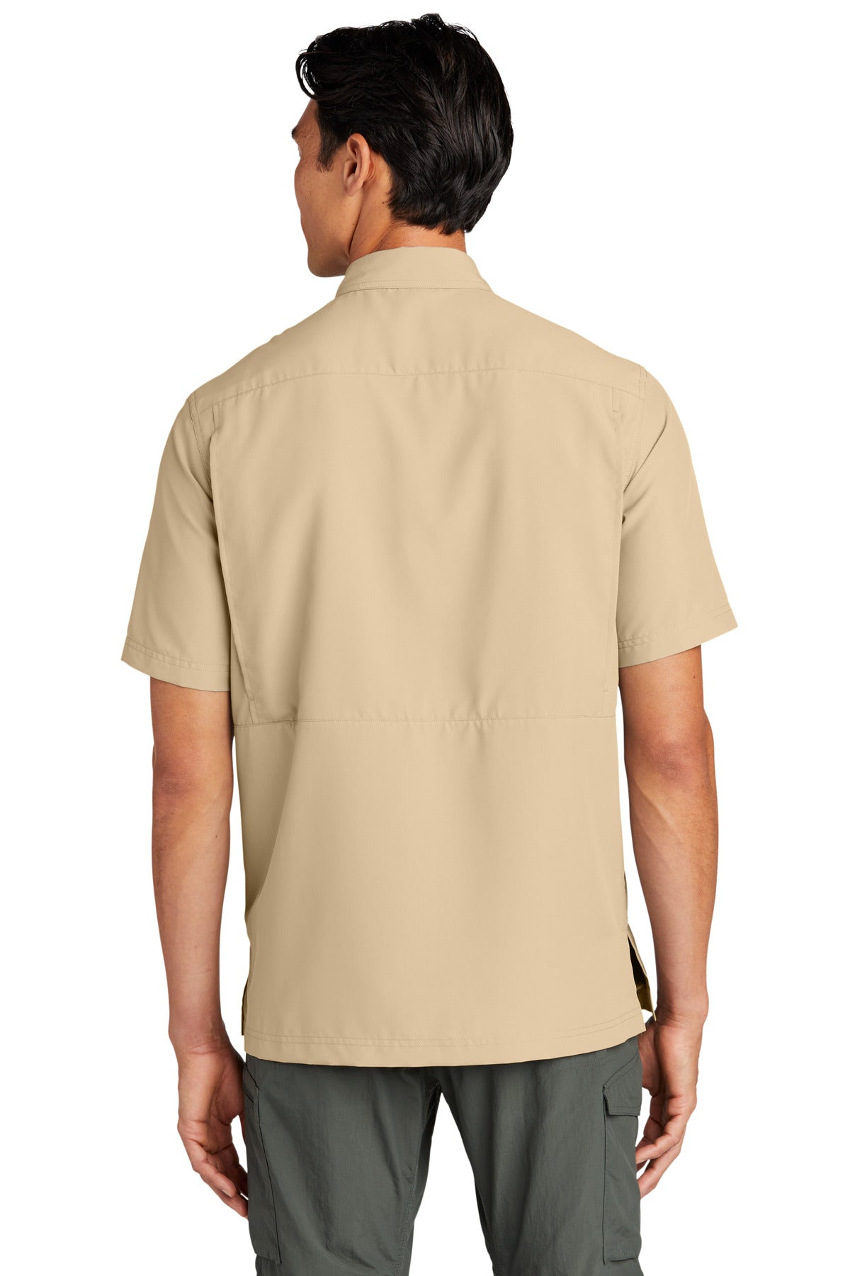Port Authority Short Sleeve UV Daybreak Shirt W961 Oat