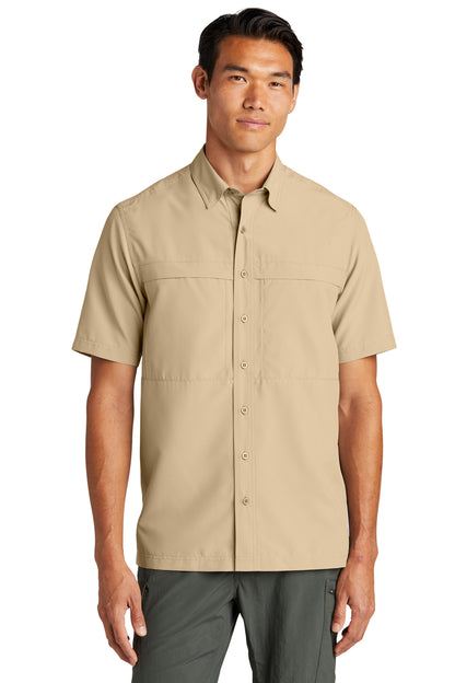 Port Authority Short Sleeve UV Daybreak Shirt W961 Oat