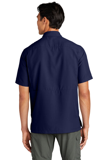 Port Authority Short Sleeve UV Daybreak Shirt W961 True Navy