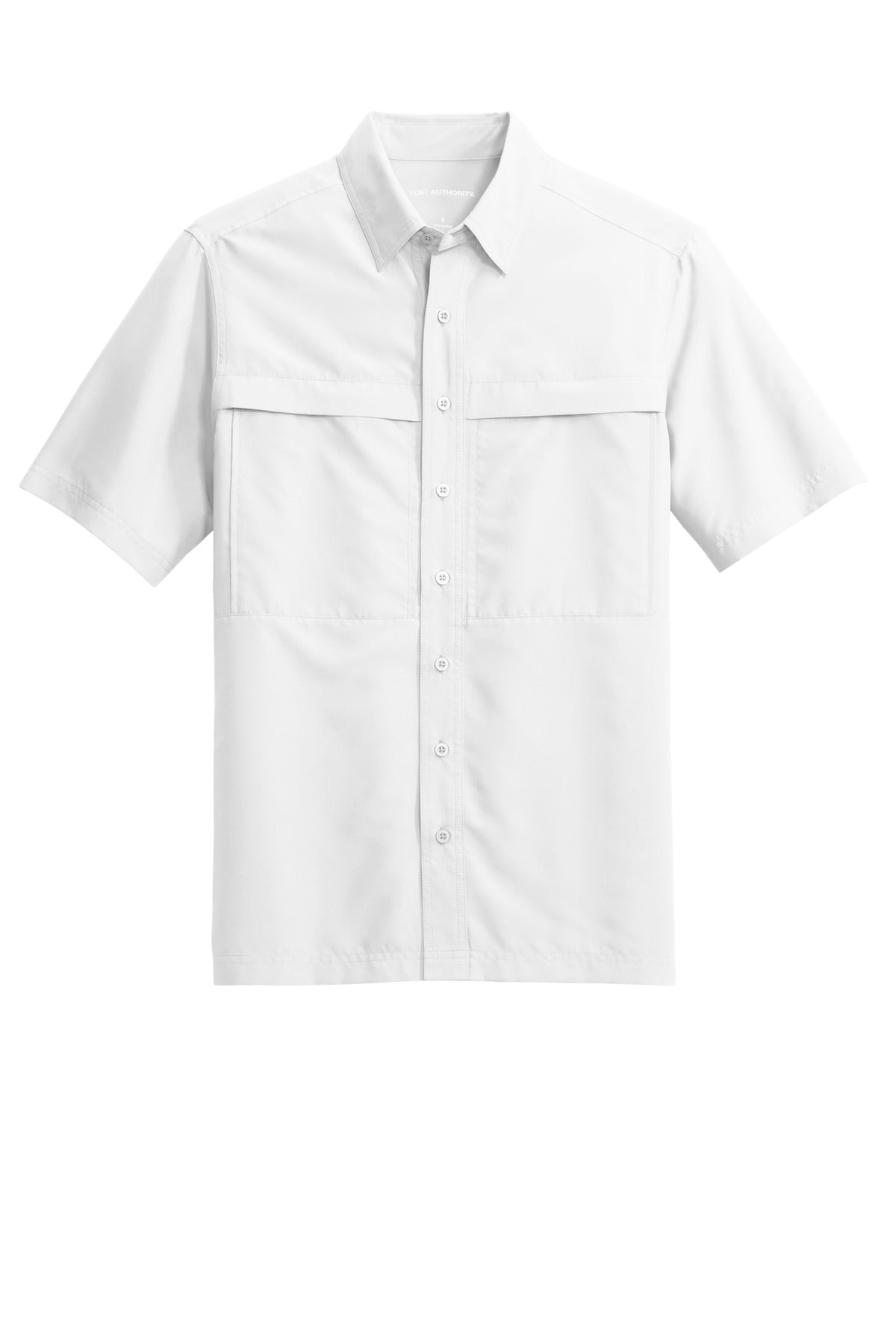 Port Authority Short Sleeve UV Daybreak Shirt W961 White