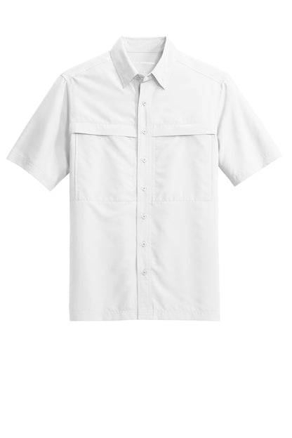 Port Authority Short Sleeve UV Daybreak Shirt W961 White
