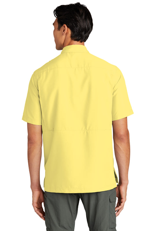 Port Authority Short Sleeve UV Daybreak Shirt W961 Yellow