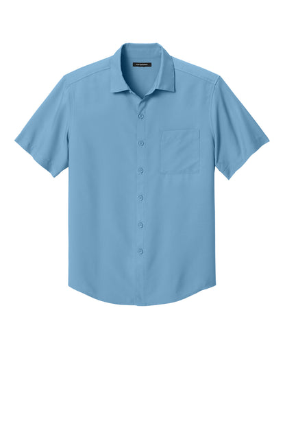 Port Authority Short Sleeve UV Dockside Shirt W963 Carolina Blue