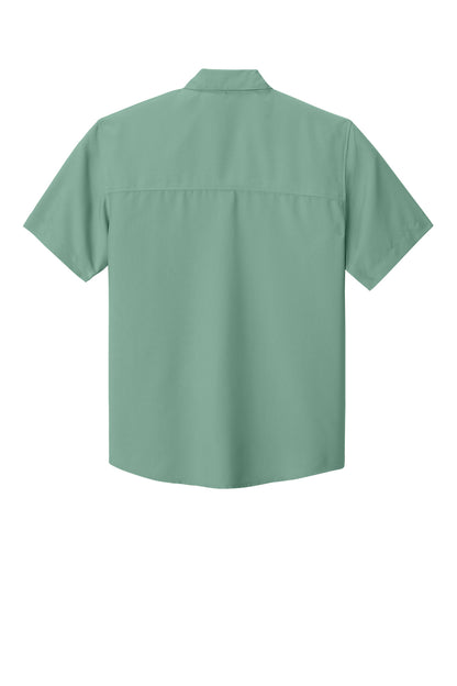 Port Authority Short Sleeve UV Dockside Shirt W963 Sage