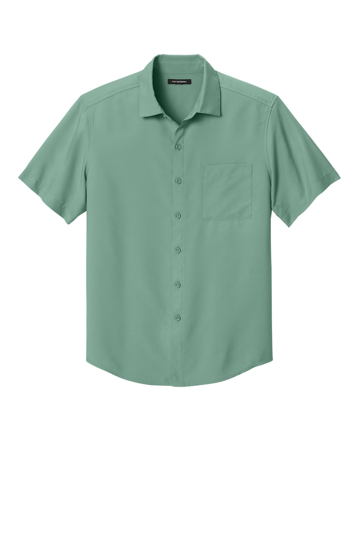 Port Authority Short Sleeve UV Dockside Shirt W963 Sage