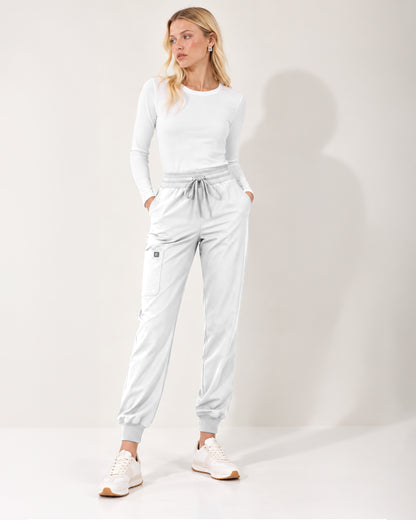 Foundry Women's 2015 Violet 3 Pocket Jogger Pant White