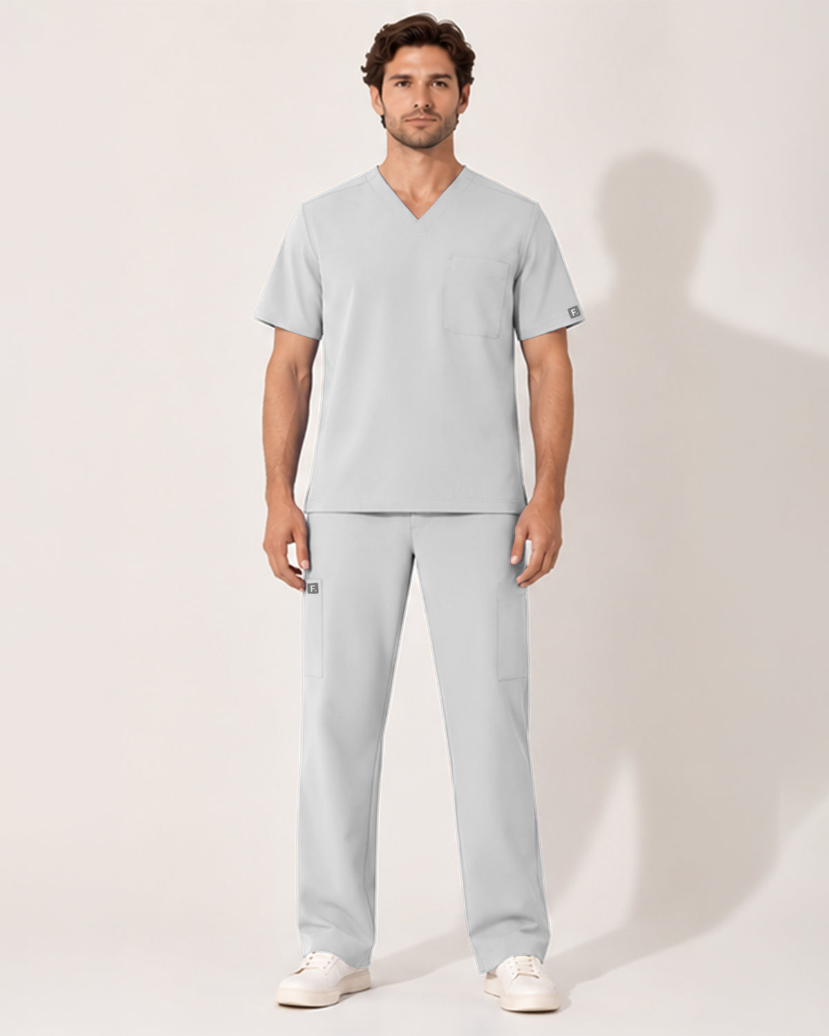 Foundry Men's 2505 Onyx Men'S 6 Pocket Cargo Pant White