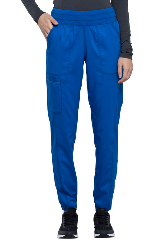 Revolution WW011 Natural Rise Jogger Royal Model Image Front | Cherokee Workwear