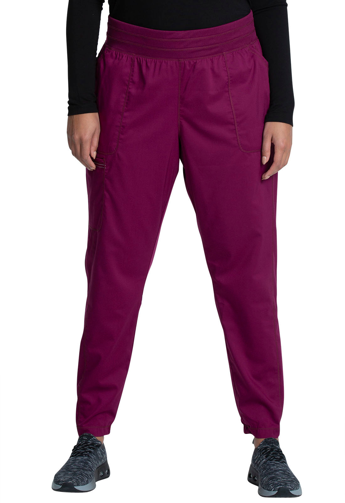 Revolution WW011 Natural Rise Jogger Wine